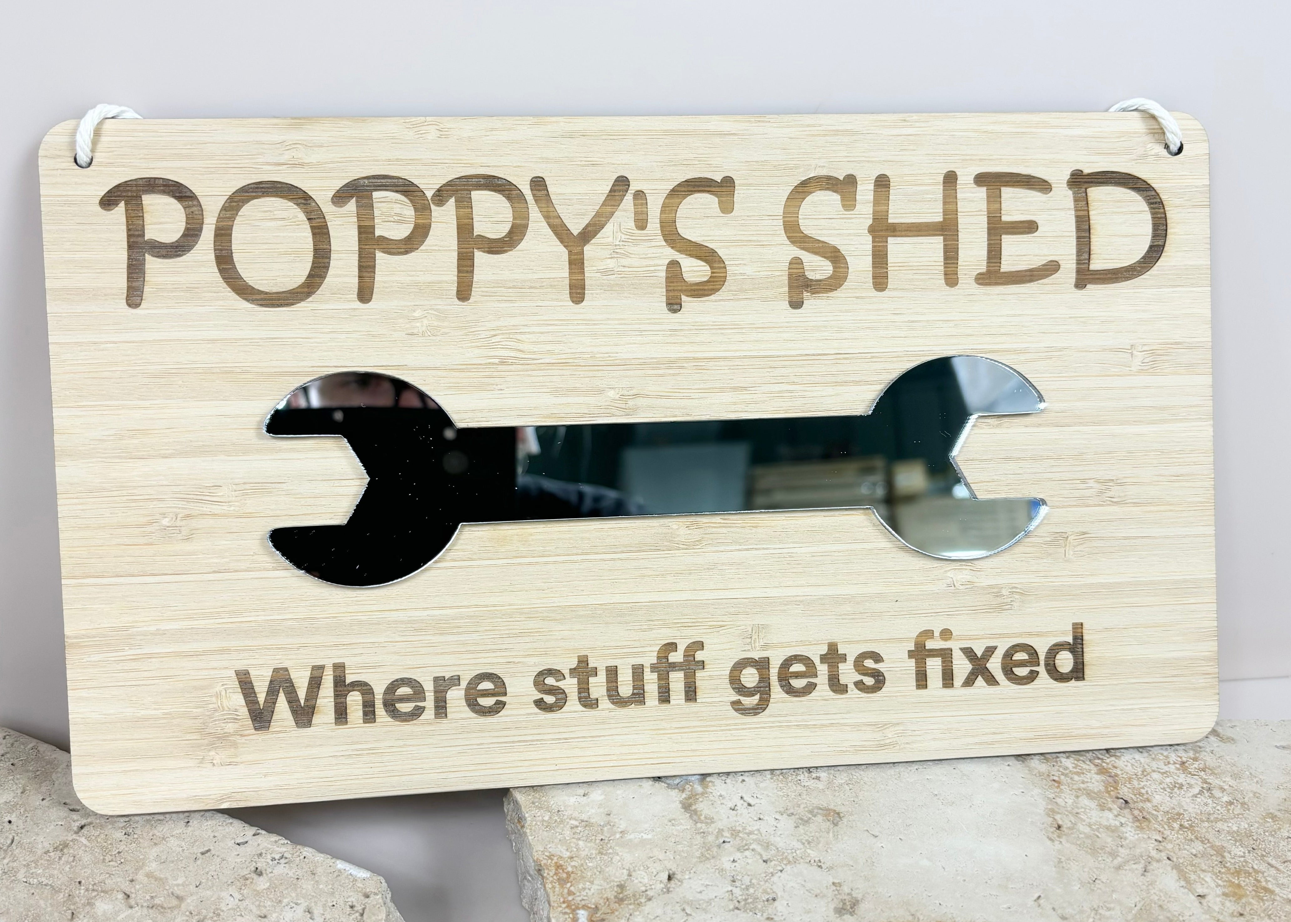 Poppys shed sign