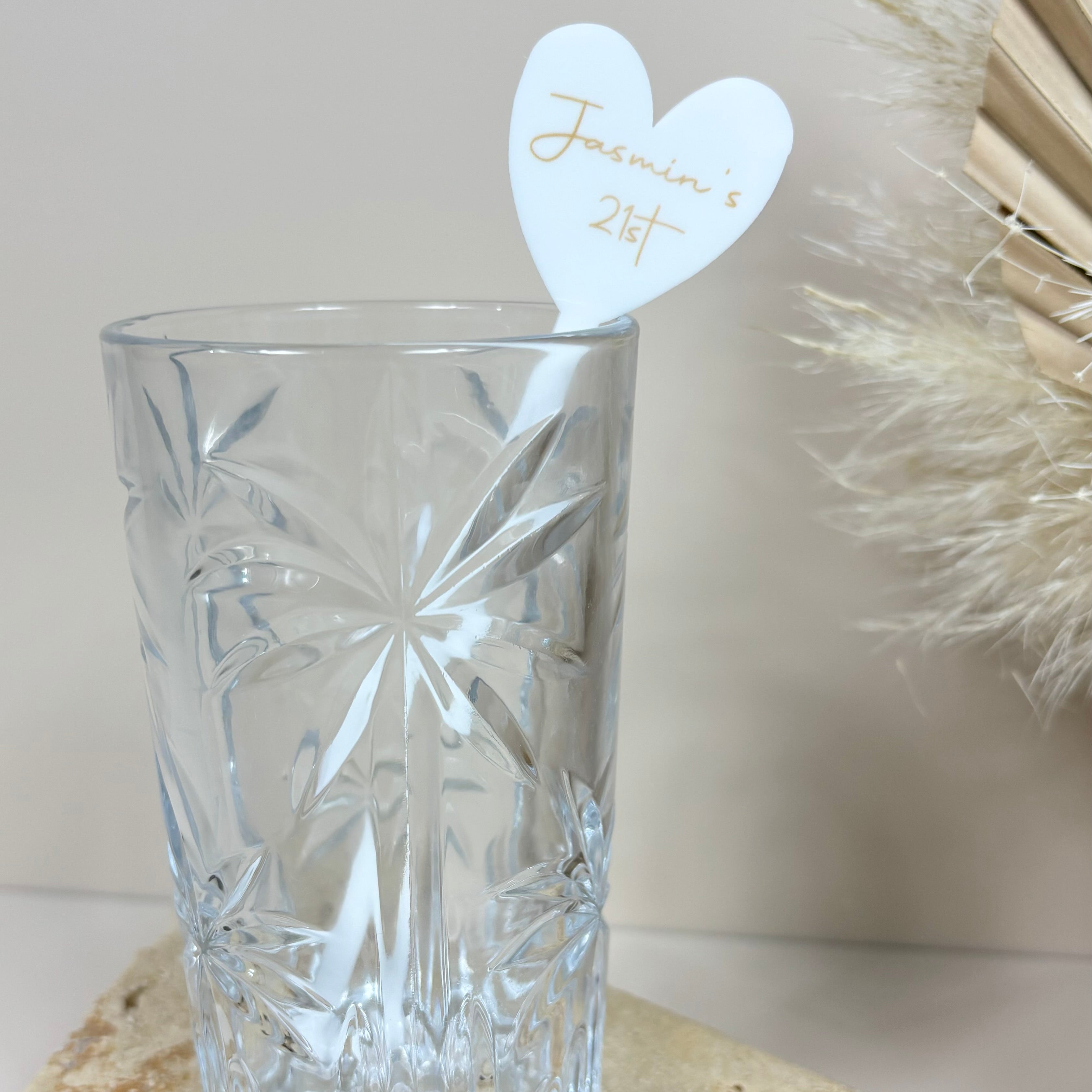 Custom drink stirrers