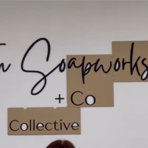 Template for lettering sign