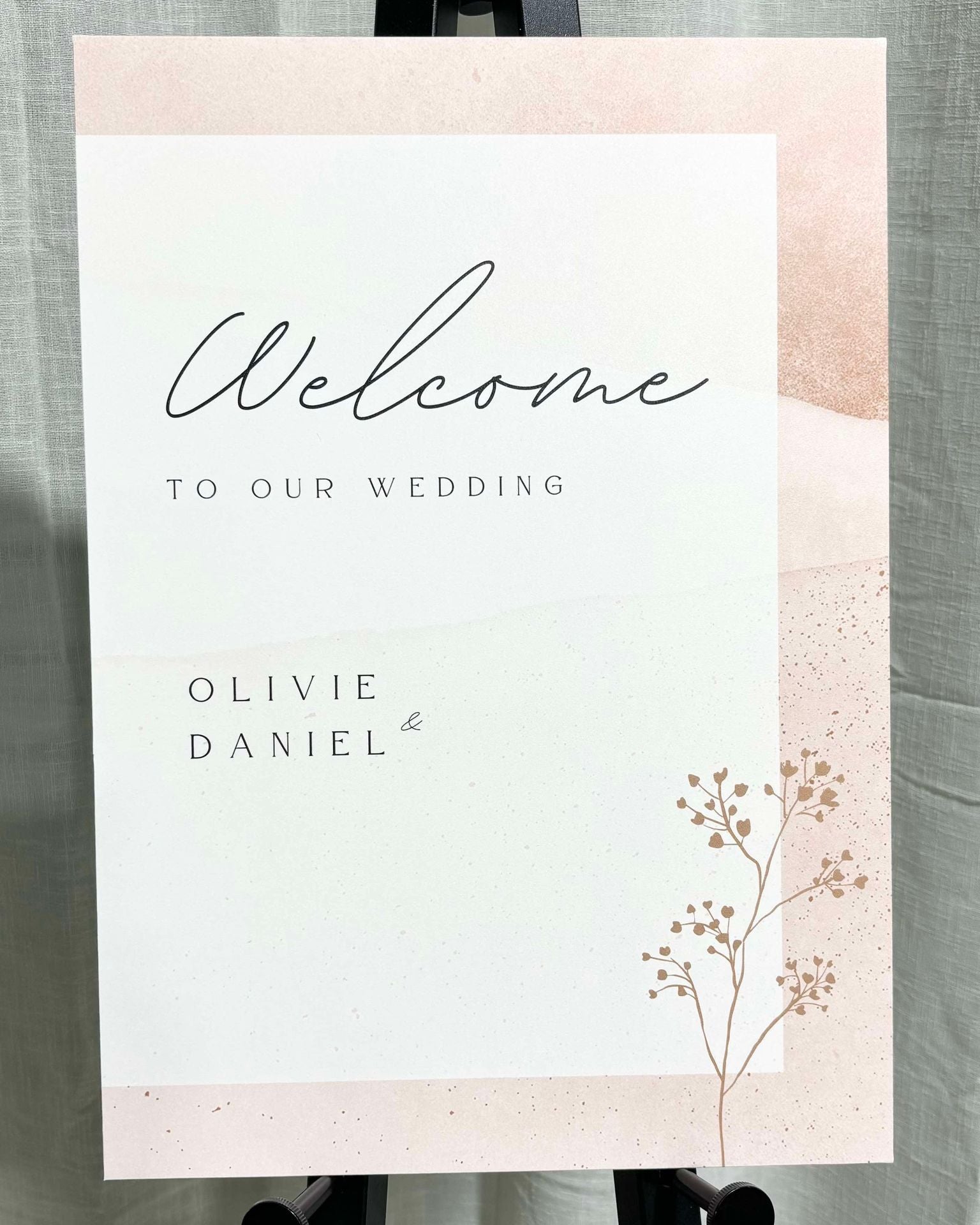 Foam board signs