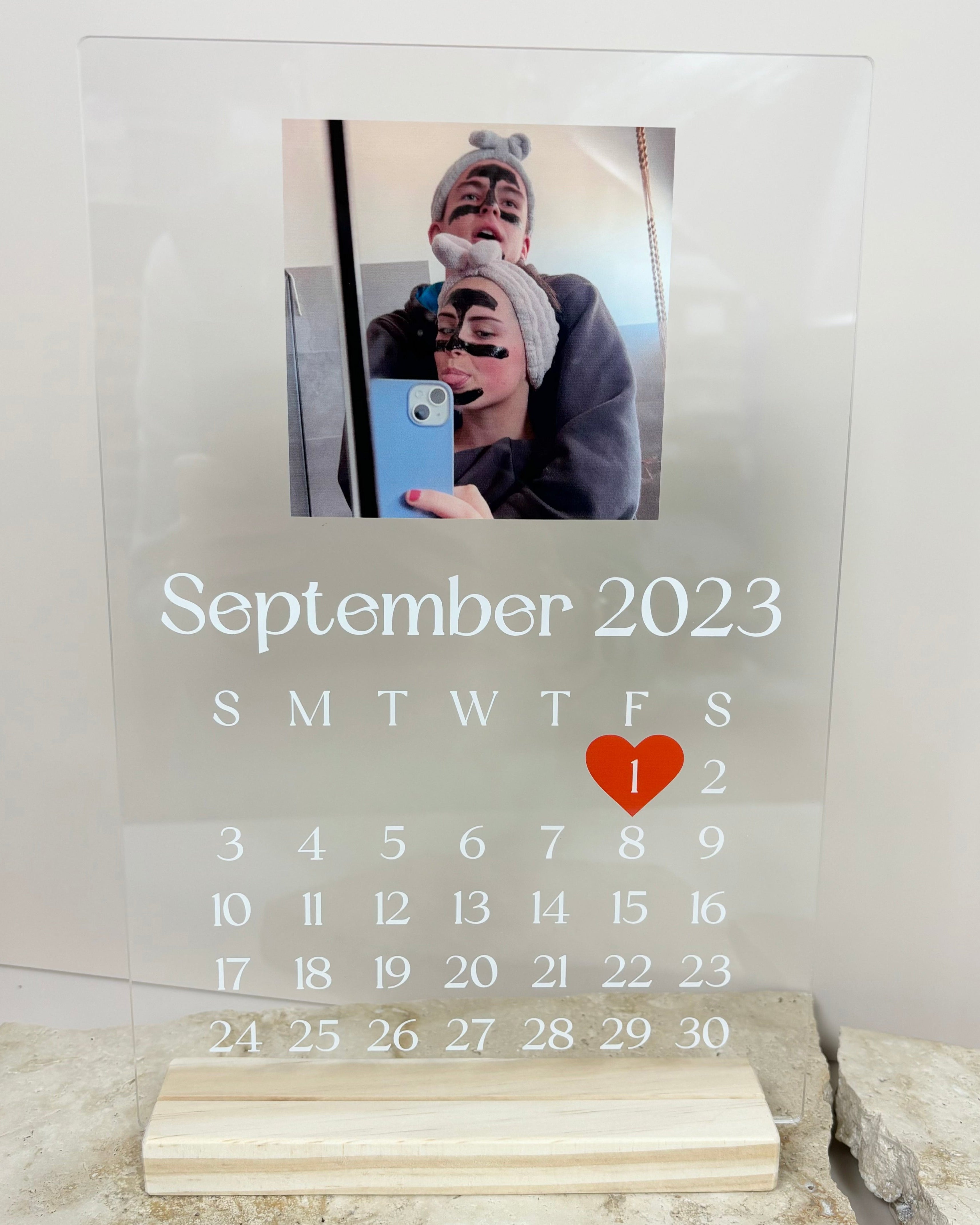 Special date plaque