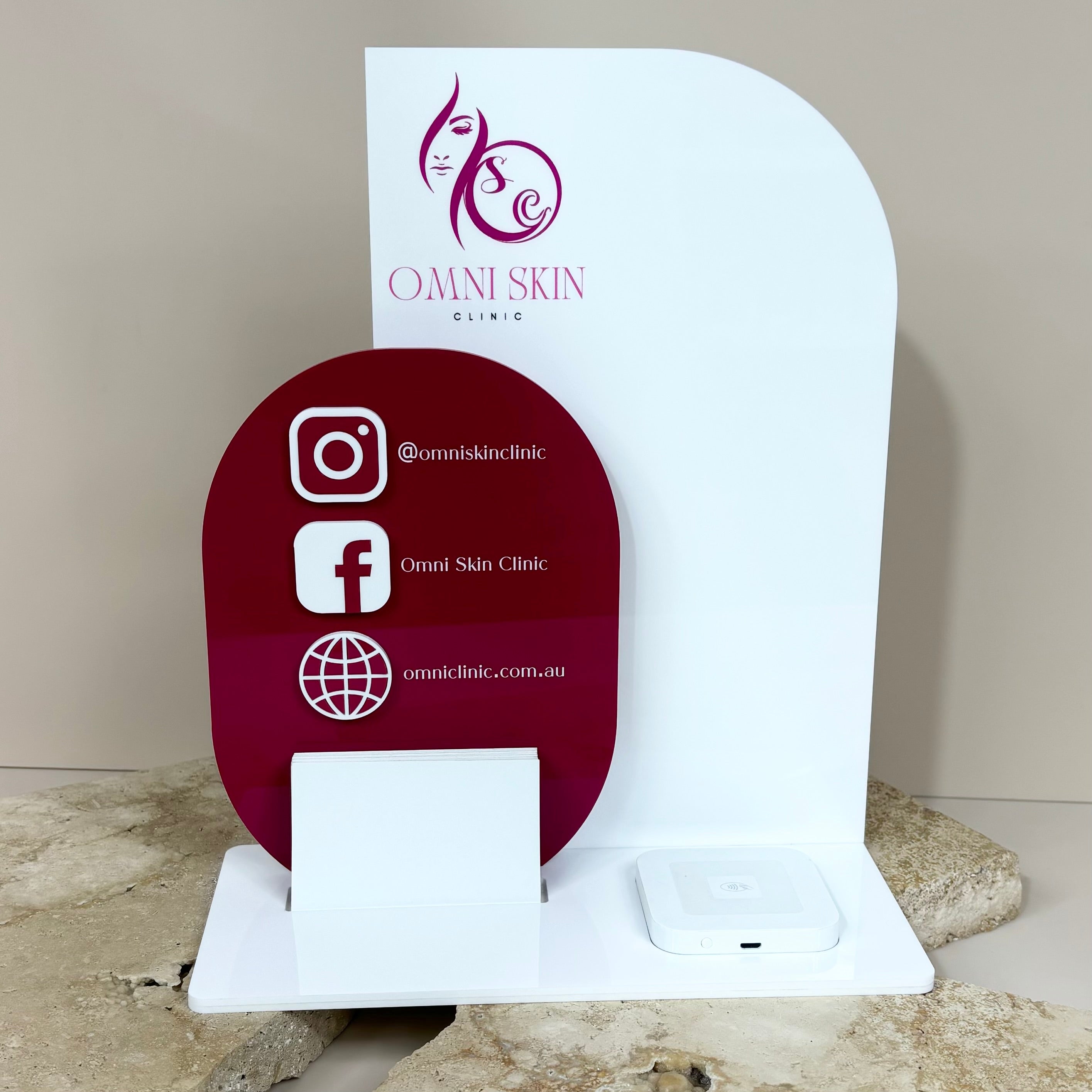 NFC business stand