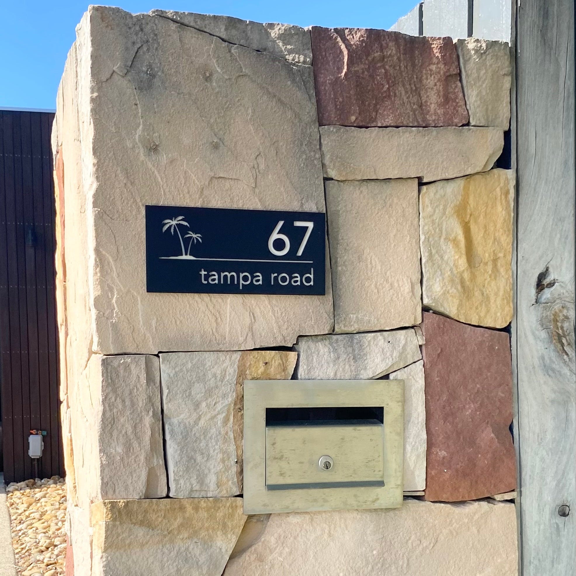 Address sign
