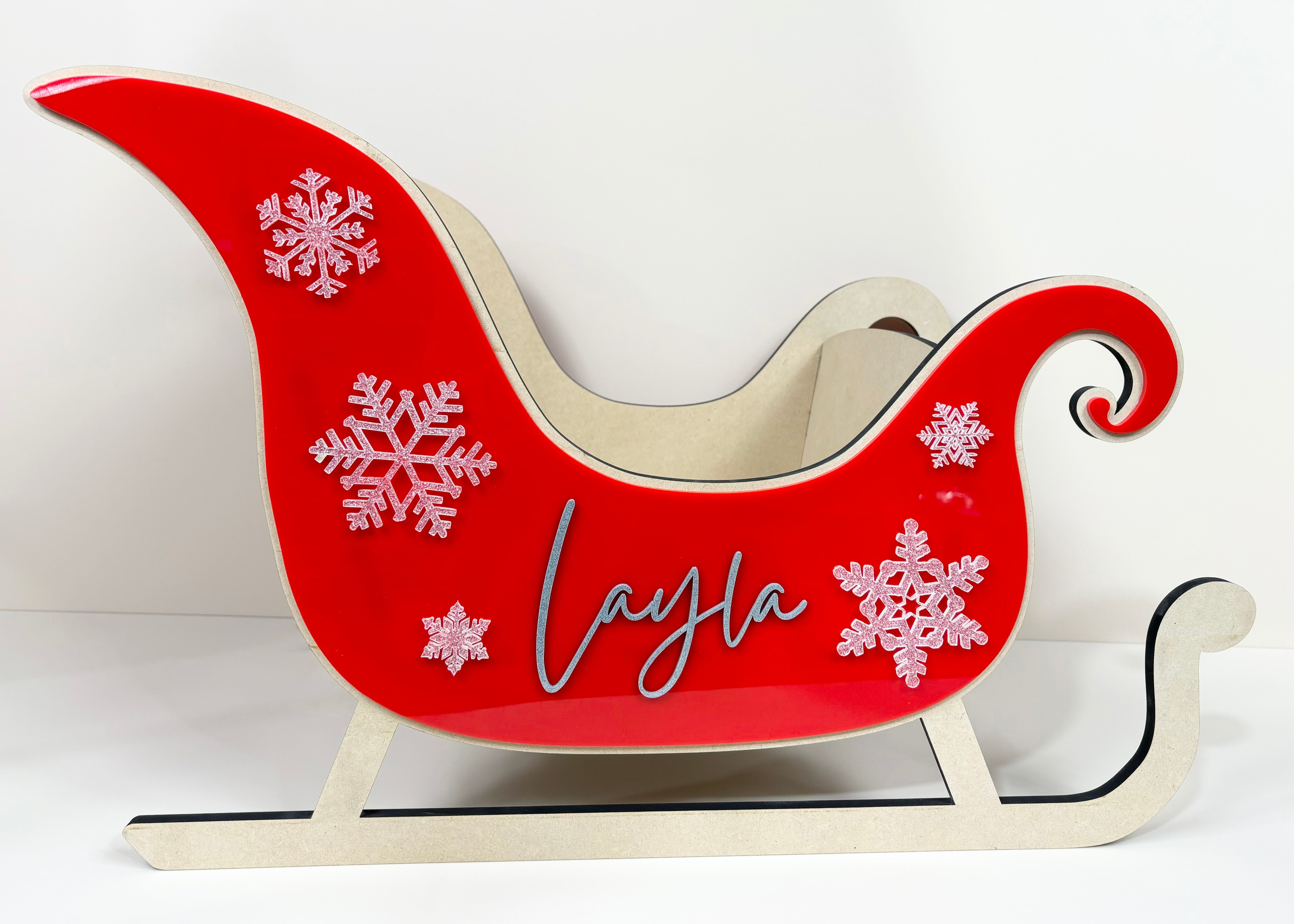 Customise Christmas sleighs