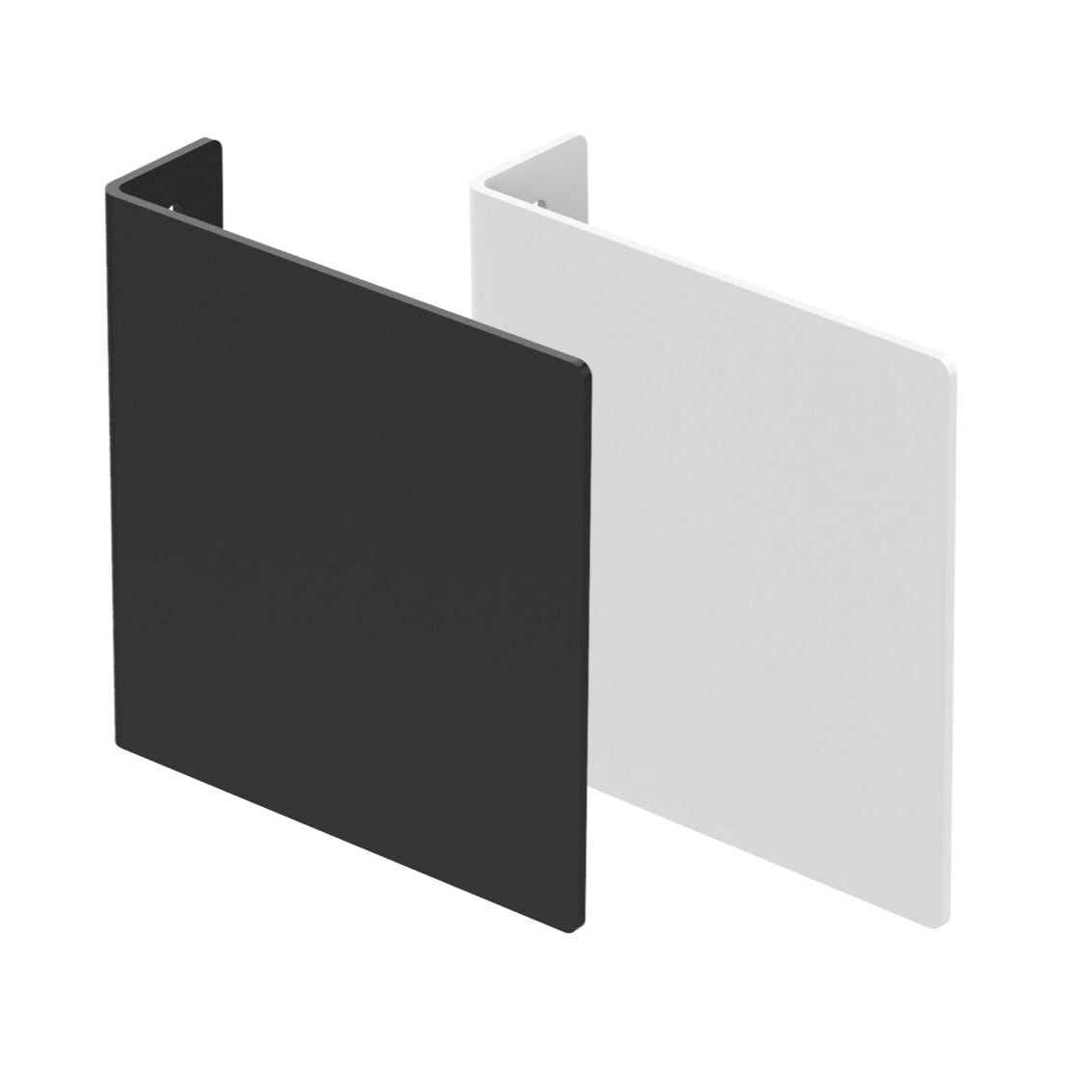 Blank square blade sign with bracket, customisable signage for shop exteriors