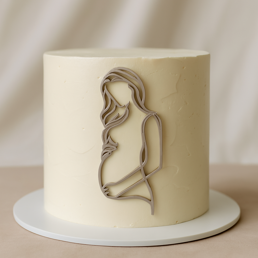 Custom acrylic cake froppers