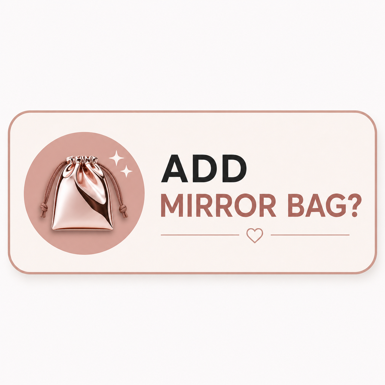 Mirror bag