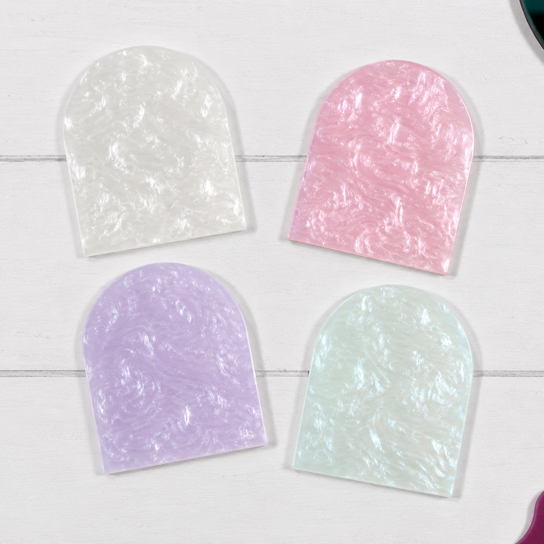 Pearl colour arch blanks