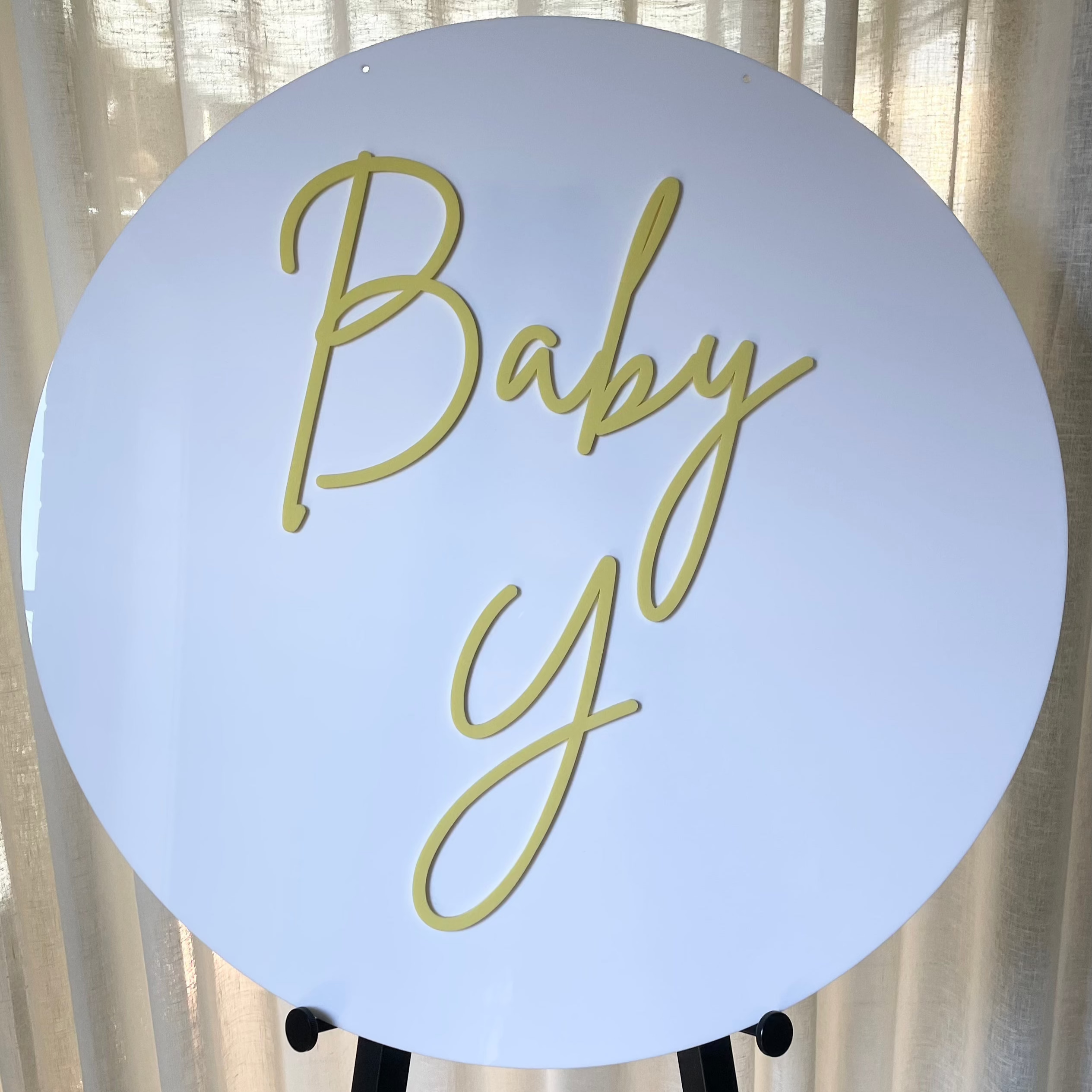 baby shower signs