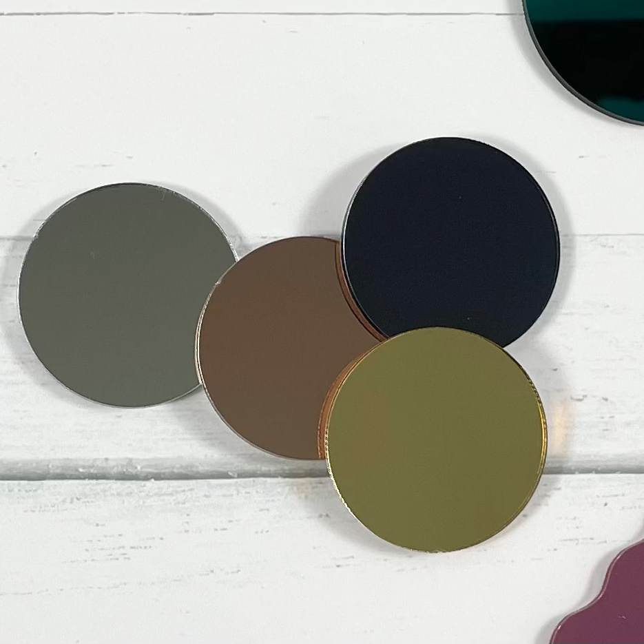 circle mirror acrylic blanks