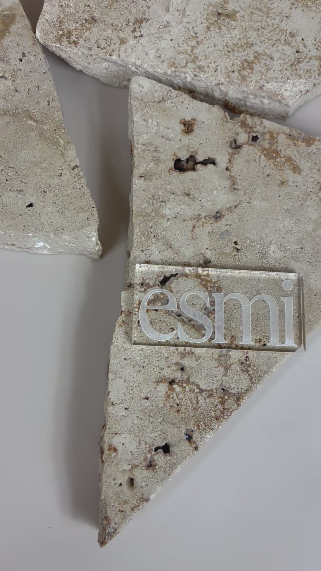 Video of custom cookie stamp in use creating a clear logo imprint on fondant