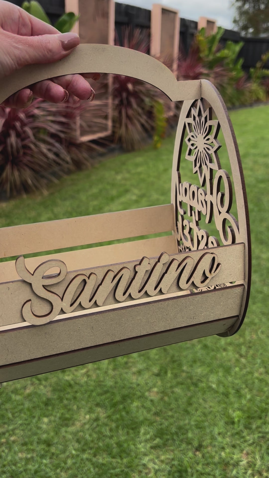 Personalised Easter basket