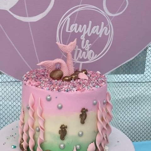 2nd birthday cake topper