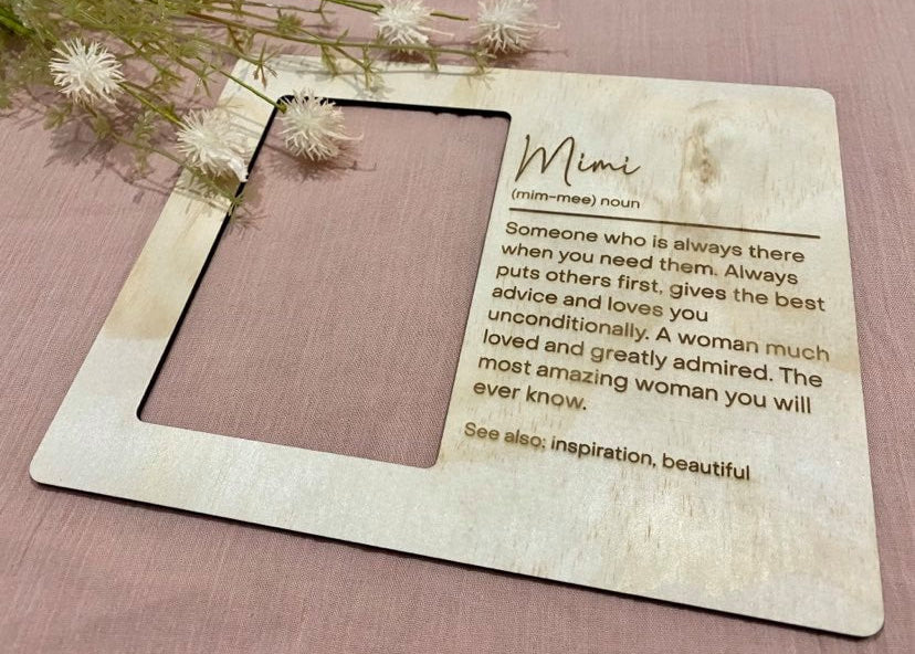 mimi definition frame