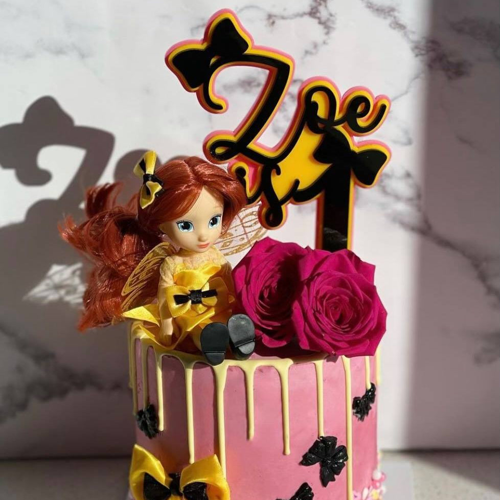 3d wiggles cake topper