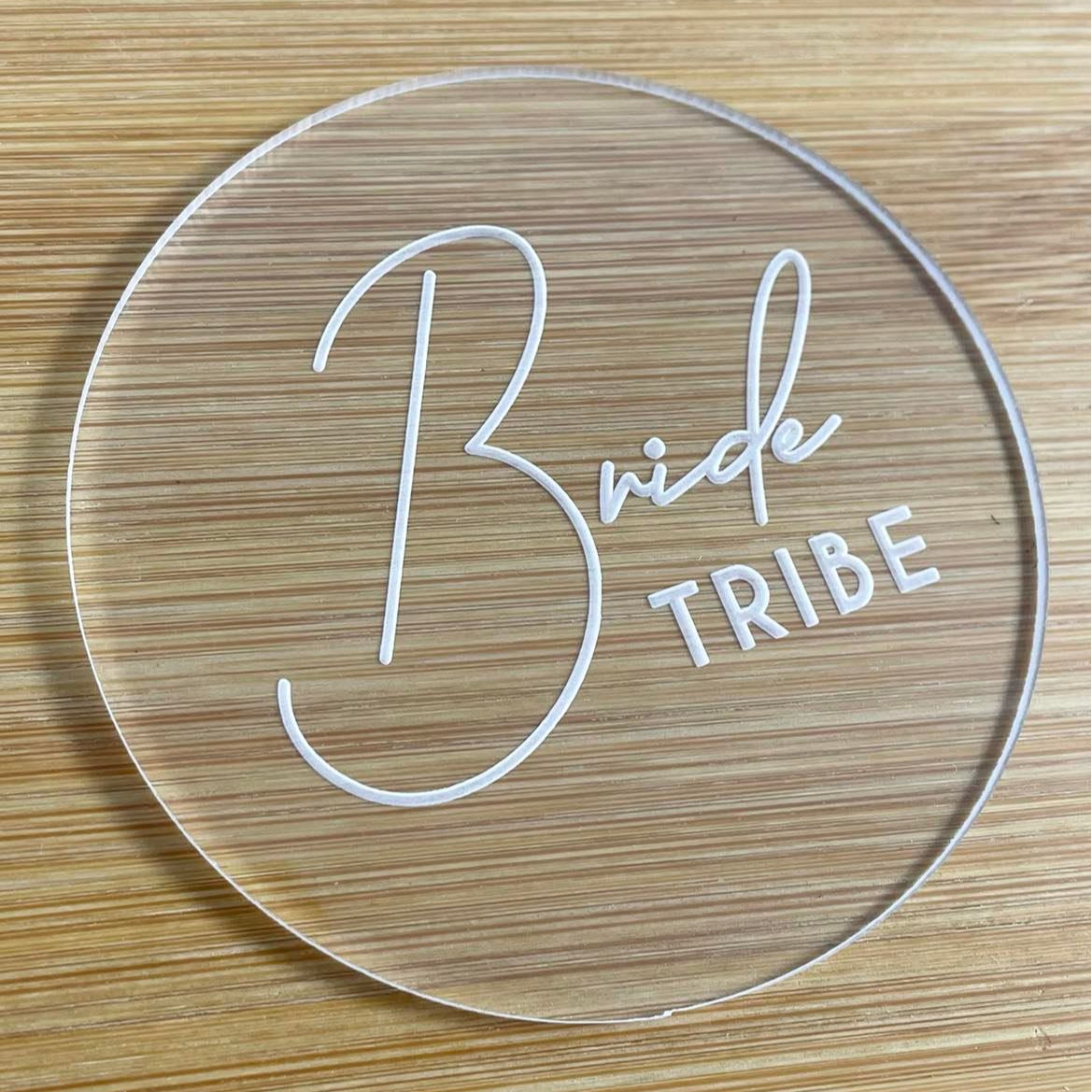 bride tribe embosser cookie stamp