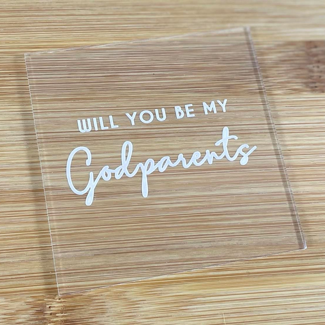 godparents embosser cookie stamp