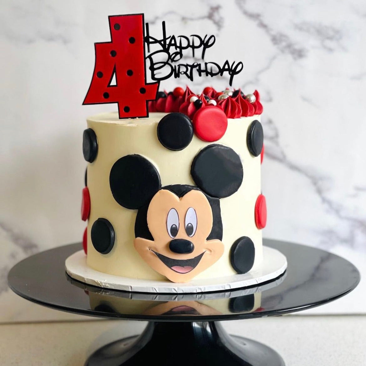 4d micky mouse cake topper