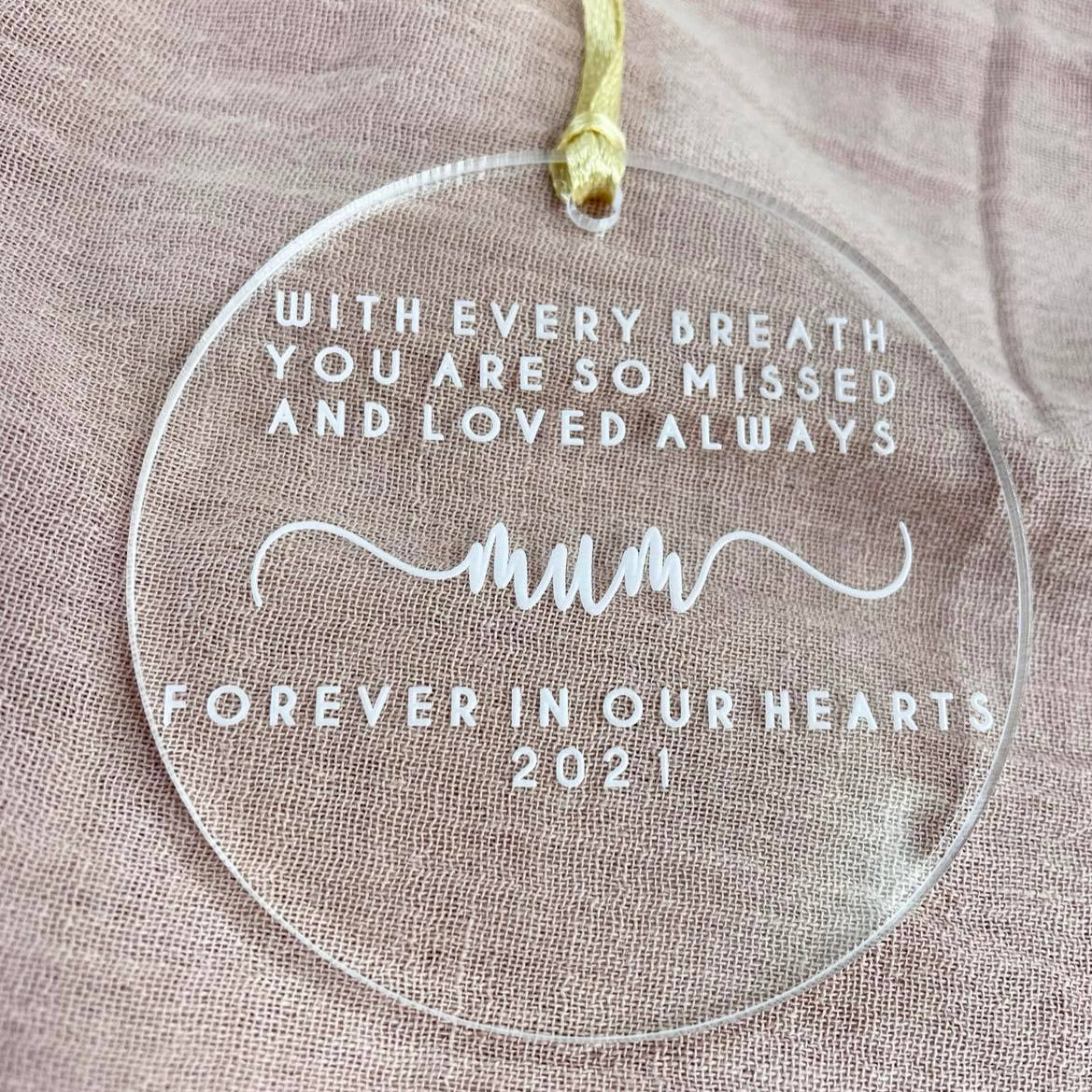 Heavenly remembrance ornament