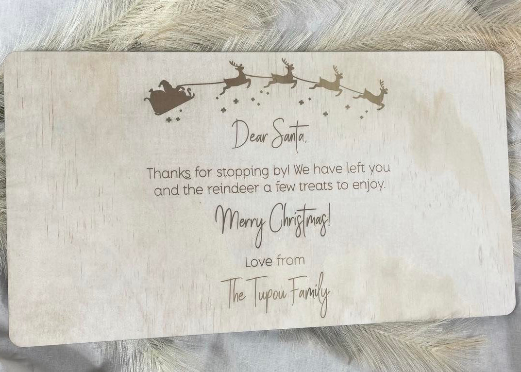 Santa's treat board