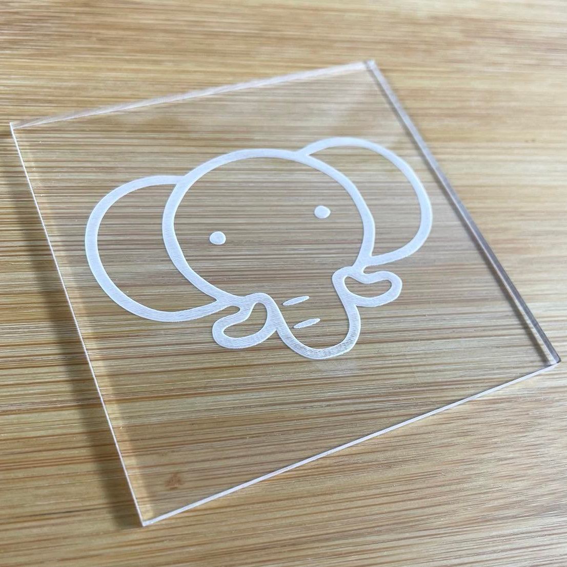 elephant embosser cookie stamp