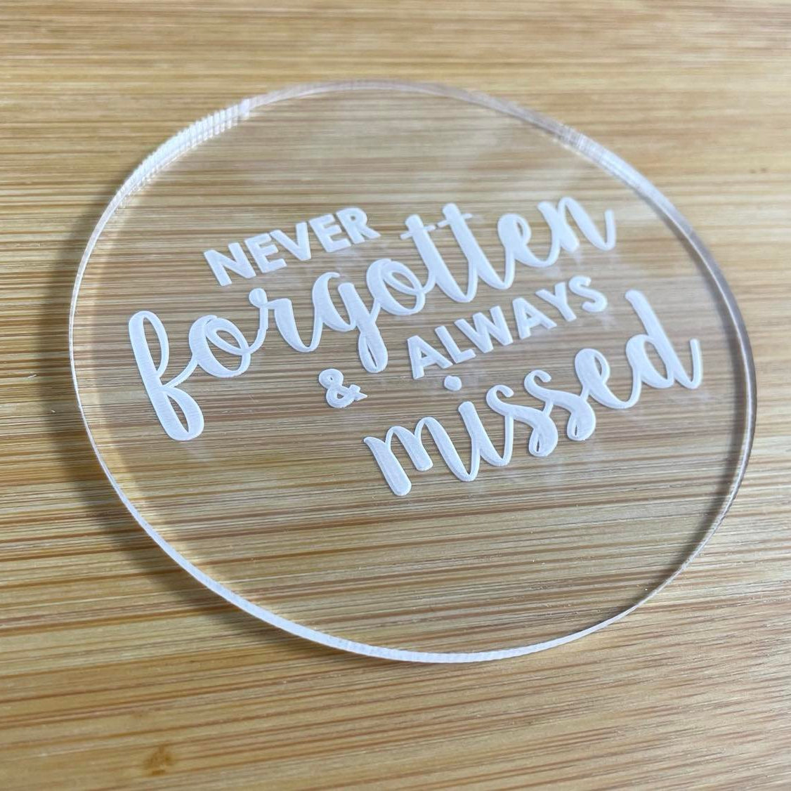 funeral embosser cookie stamp