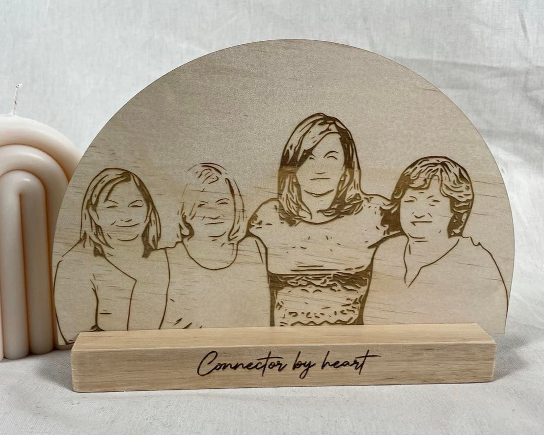 Mother’s Day illustration Plaque