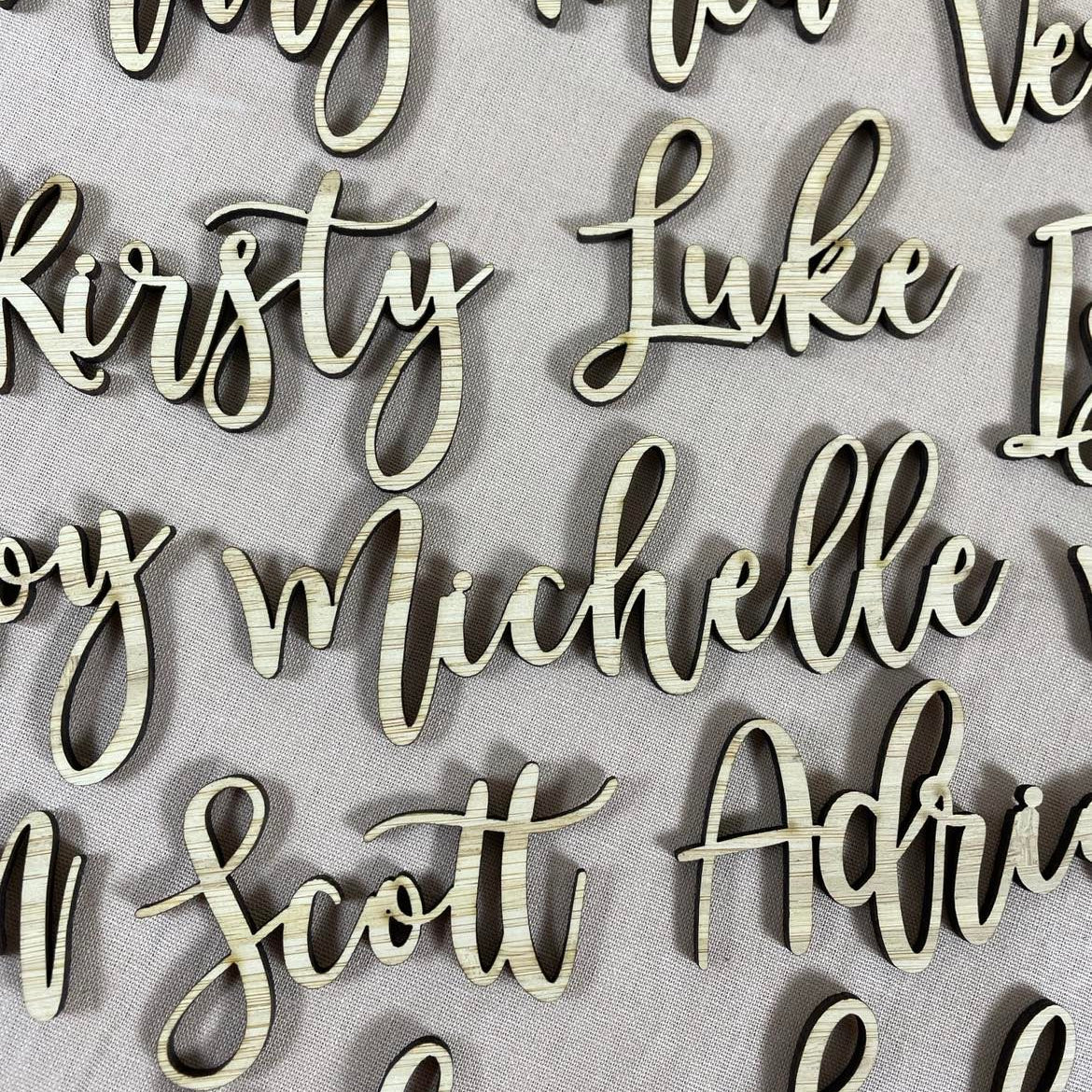 wedding place cards melbourne