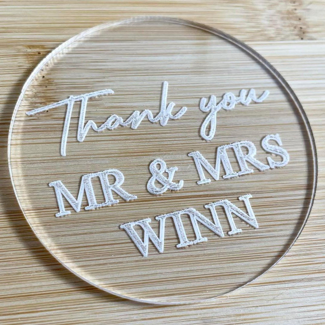 Wedding embosser stamps