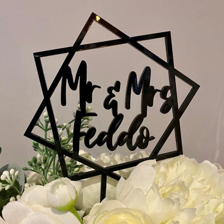 wedding cake topper