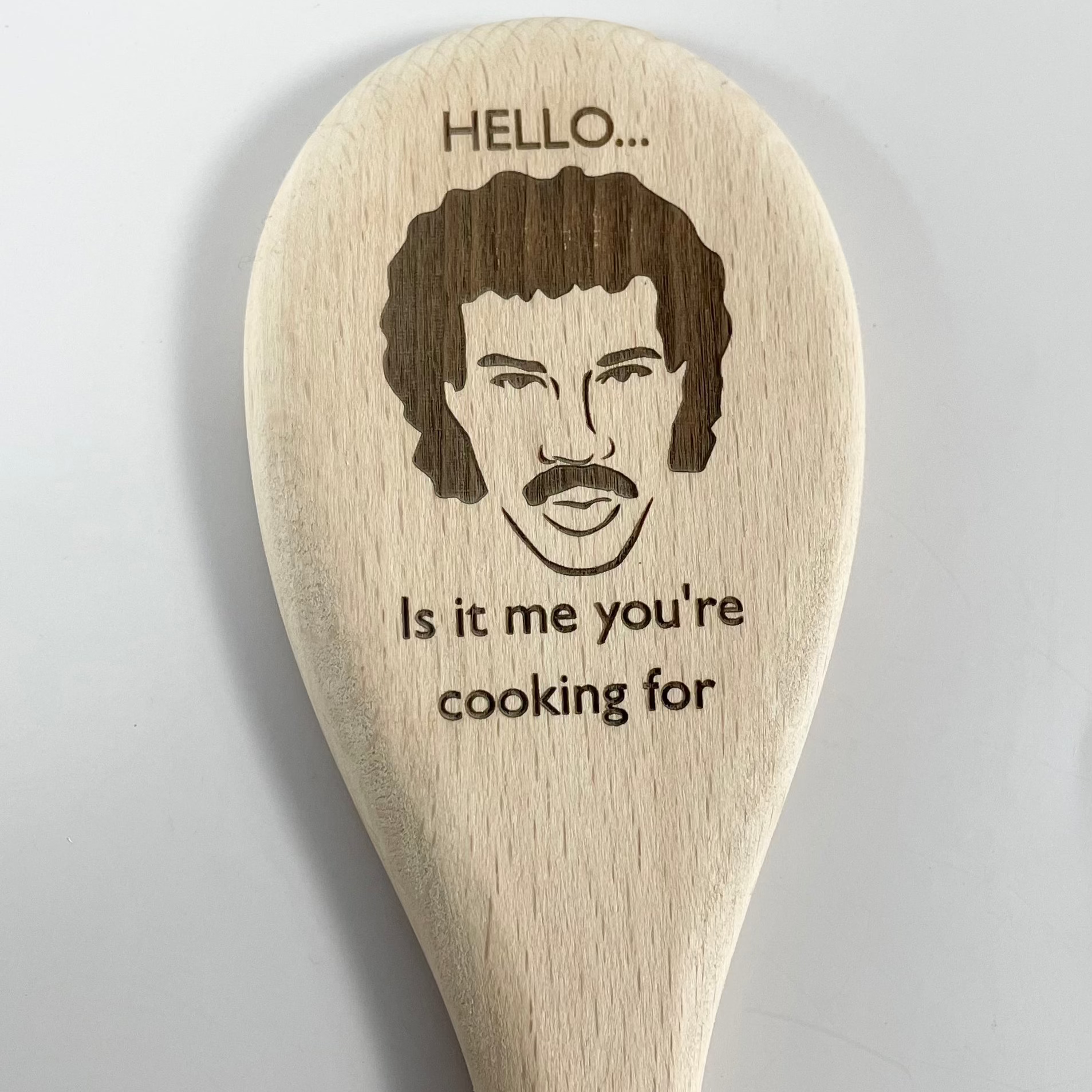 personalised wooden spoon