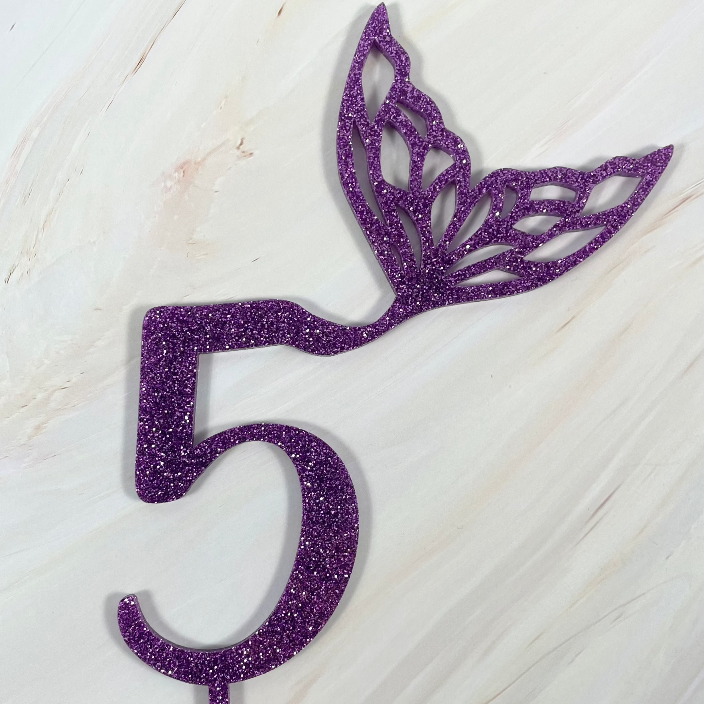 mermaid cake topper
