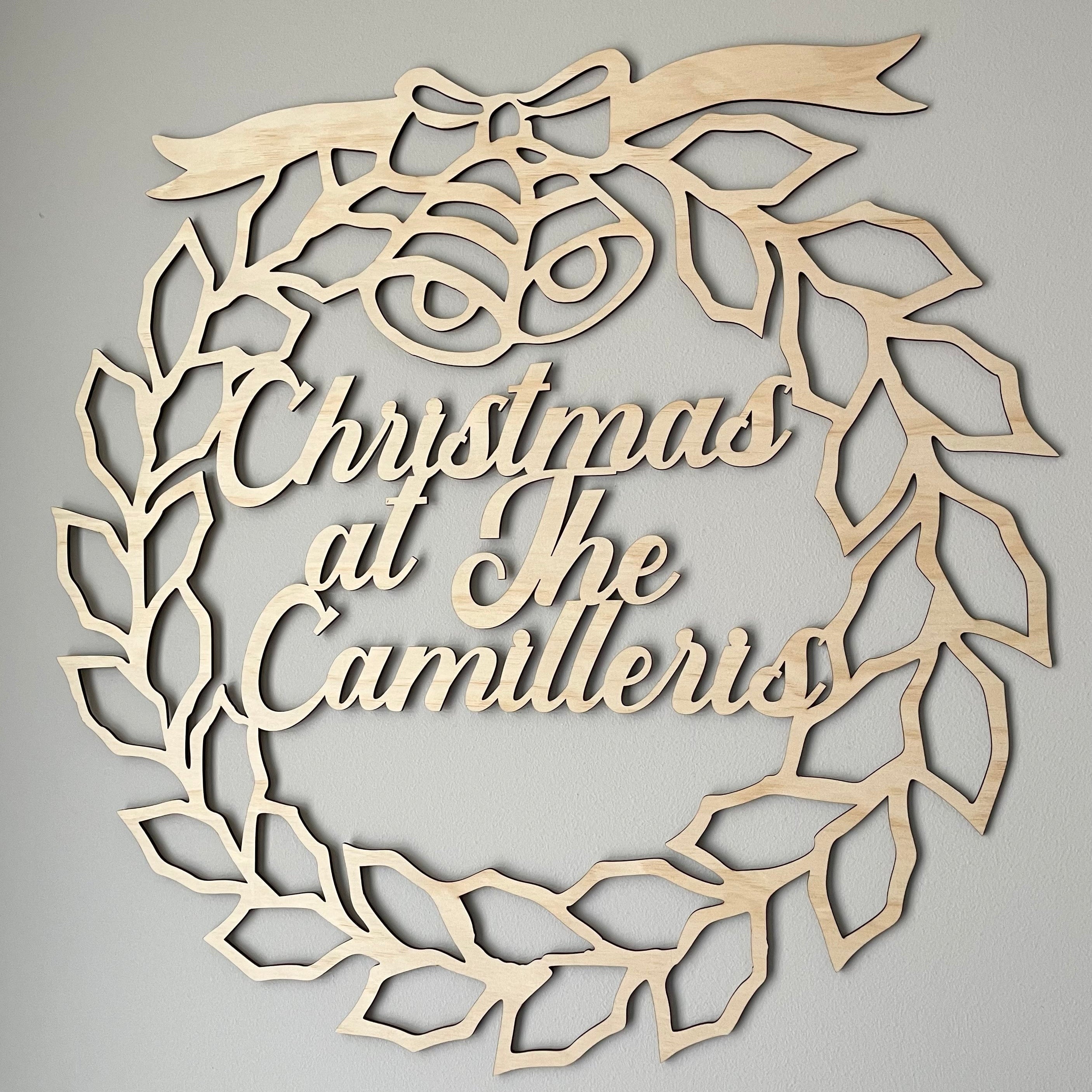 Christmas holiday wreath
