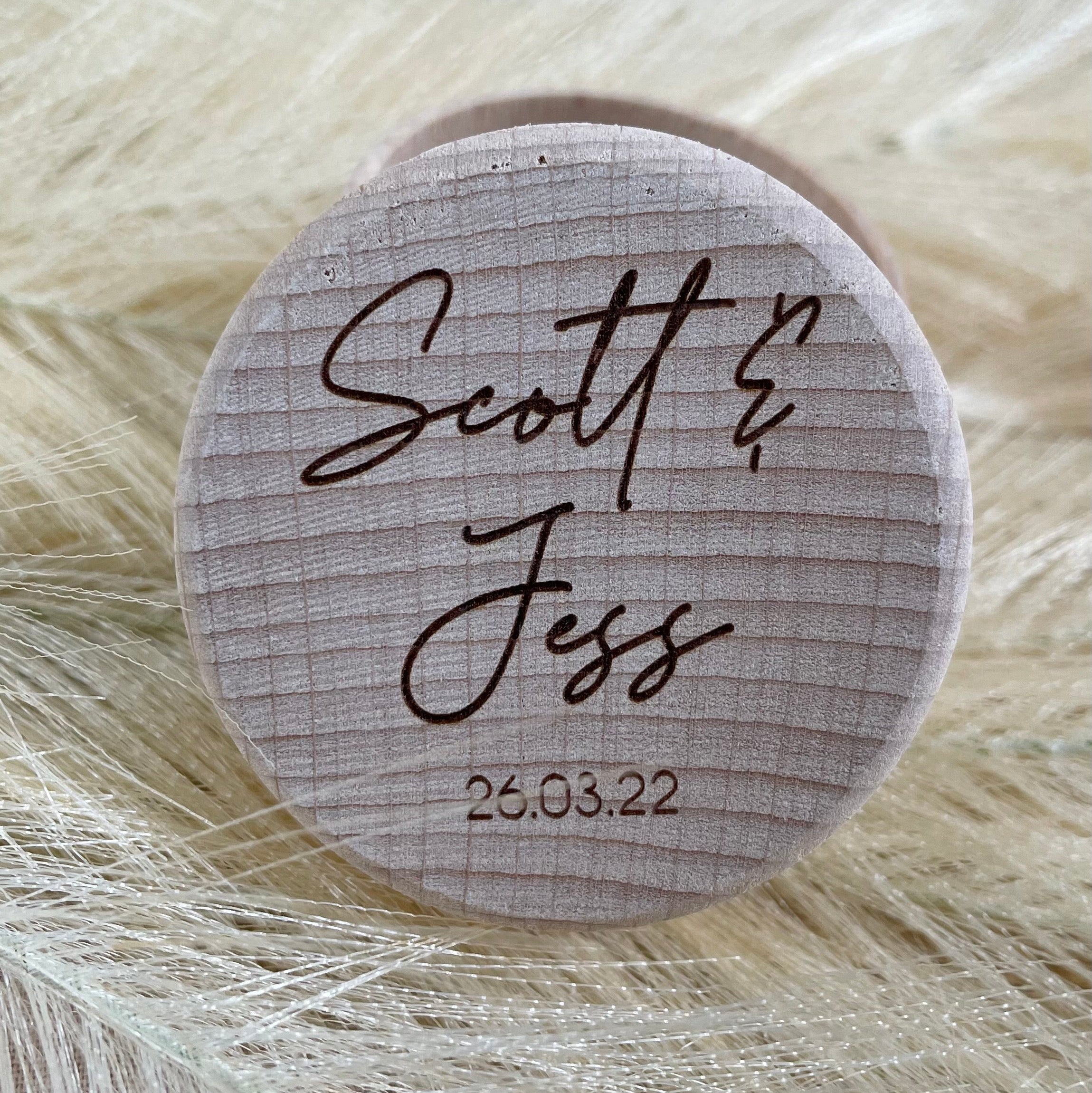 personalised ring box