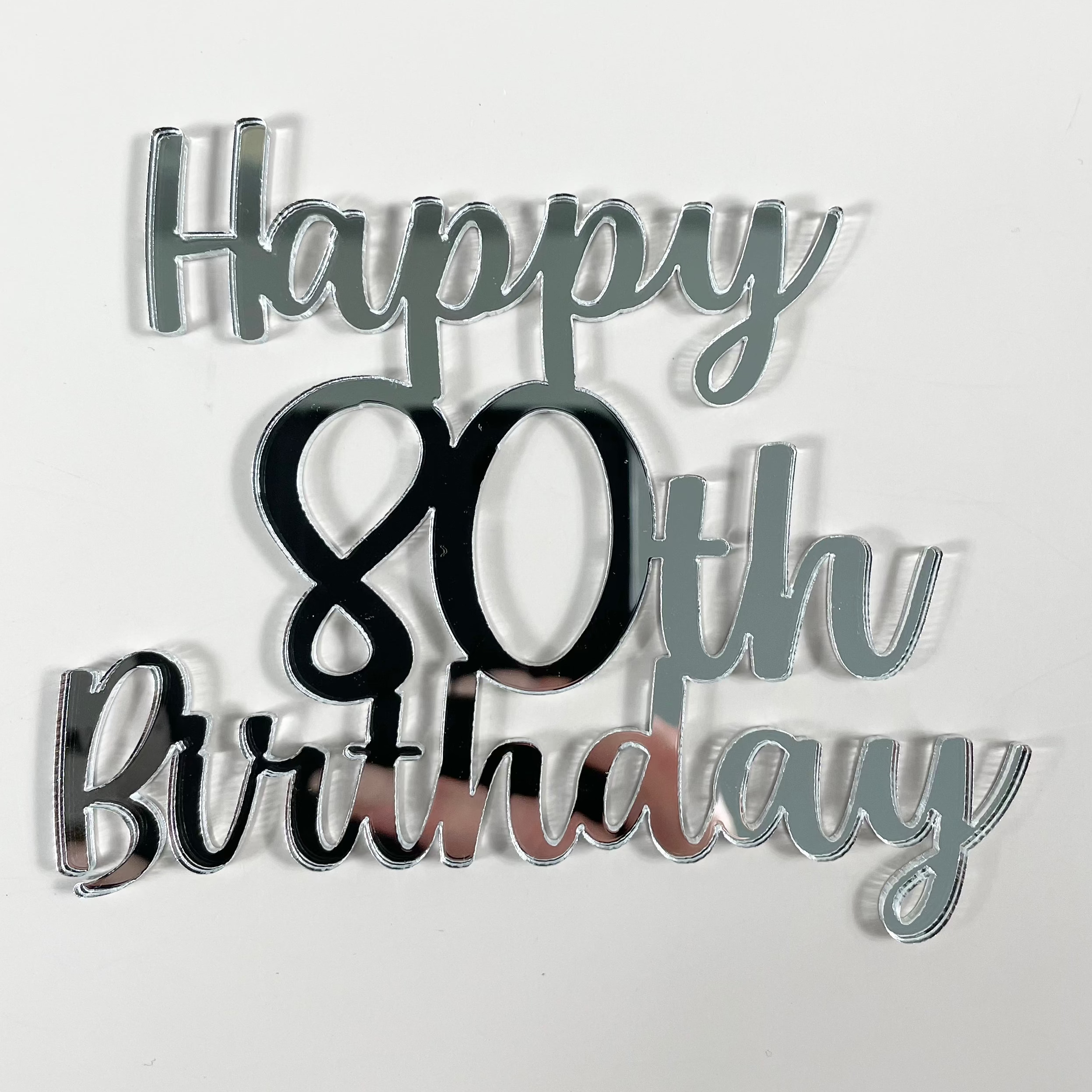 80th cake fropper