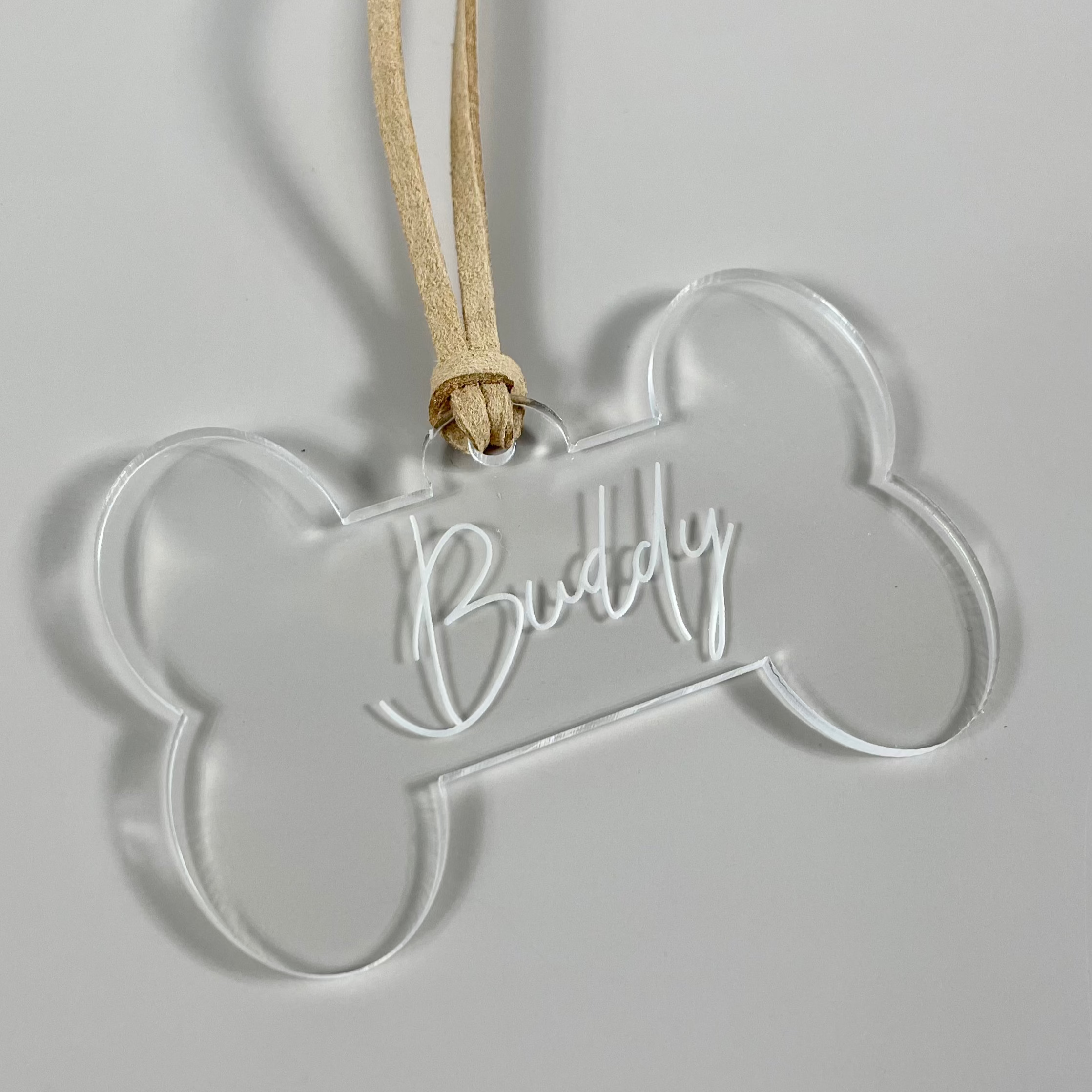 dog bone bauble