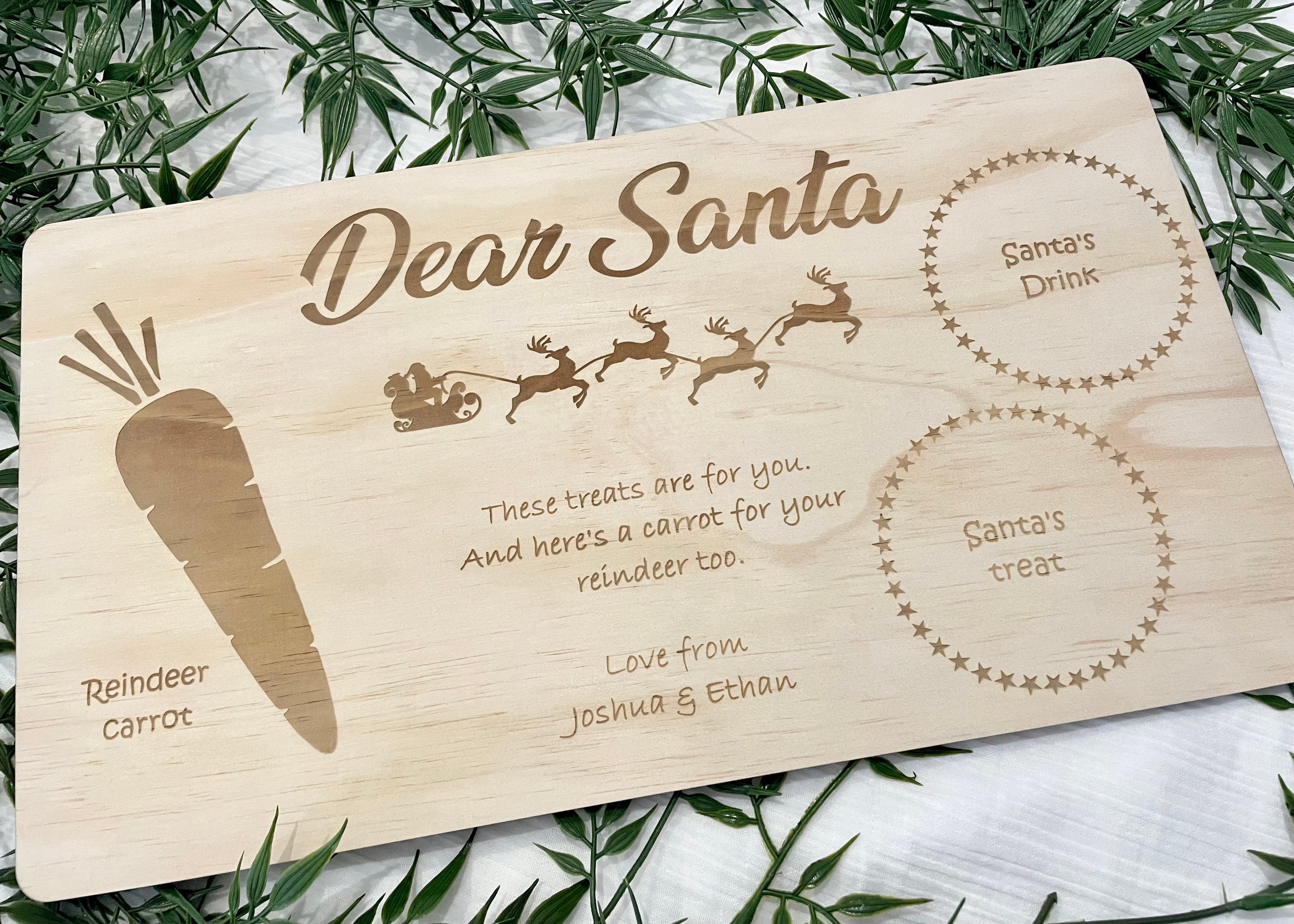 Santa's treat board