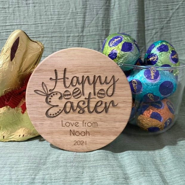 Personalised easter jar