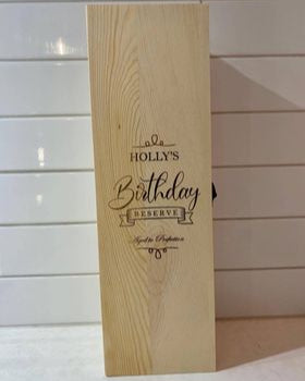 birthday wine box
