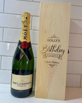 personalsed wooden wine box