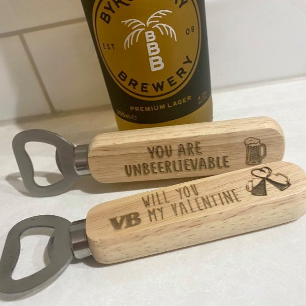 valentines bottle opener