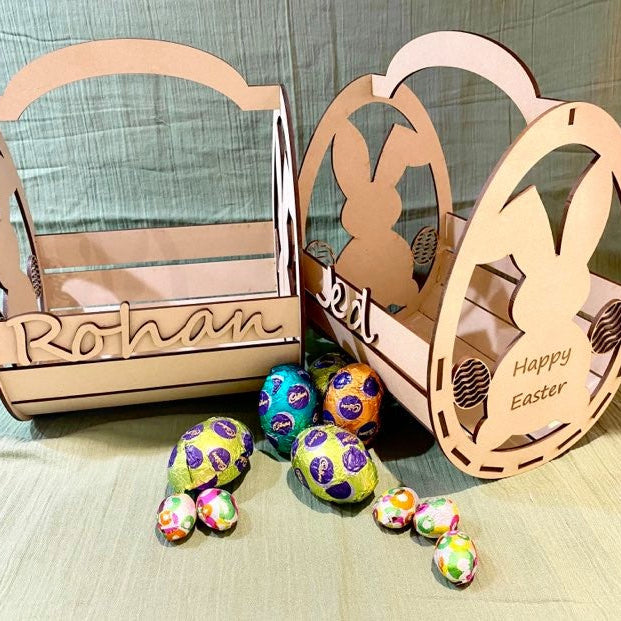 Personalised easter basket