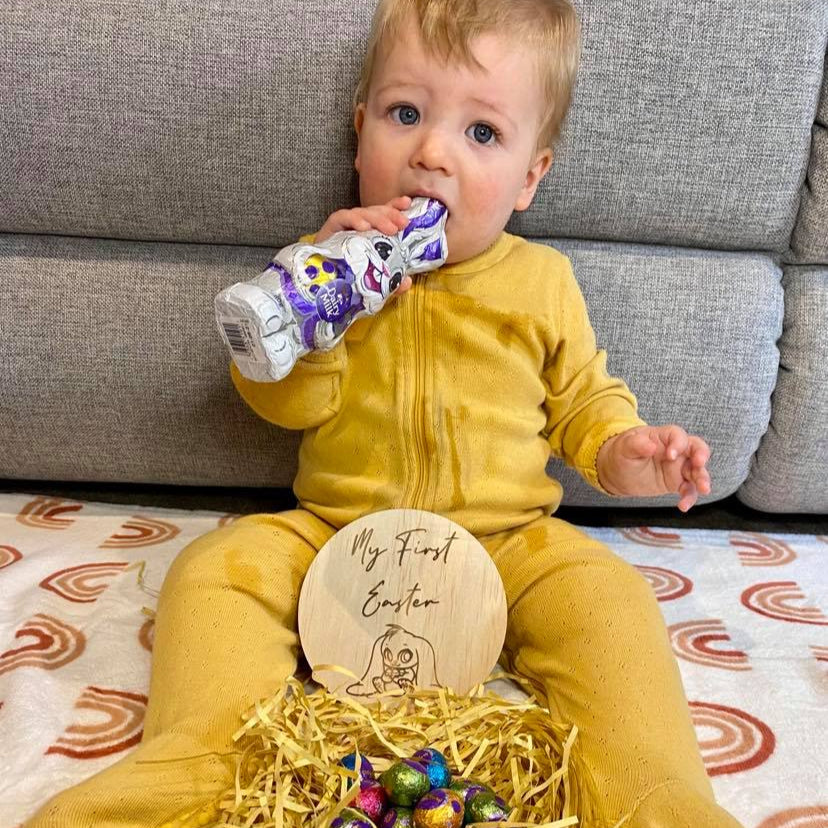 My first Easter plaque