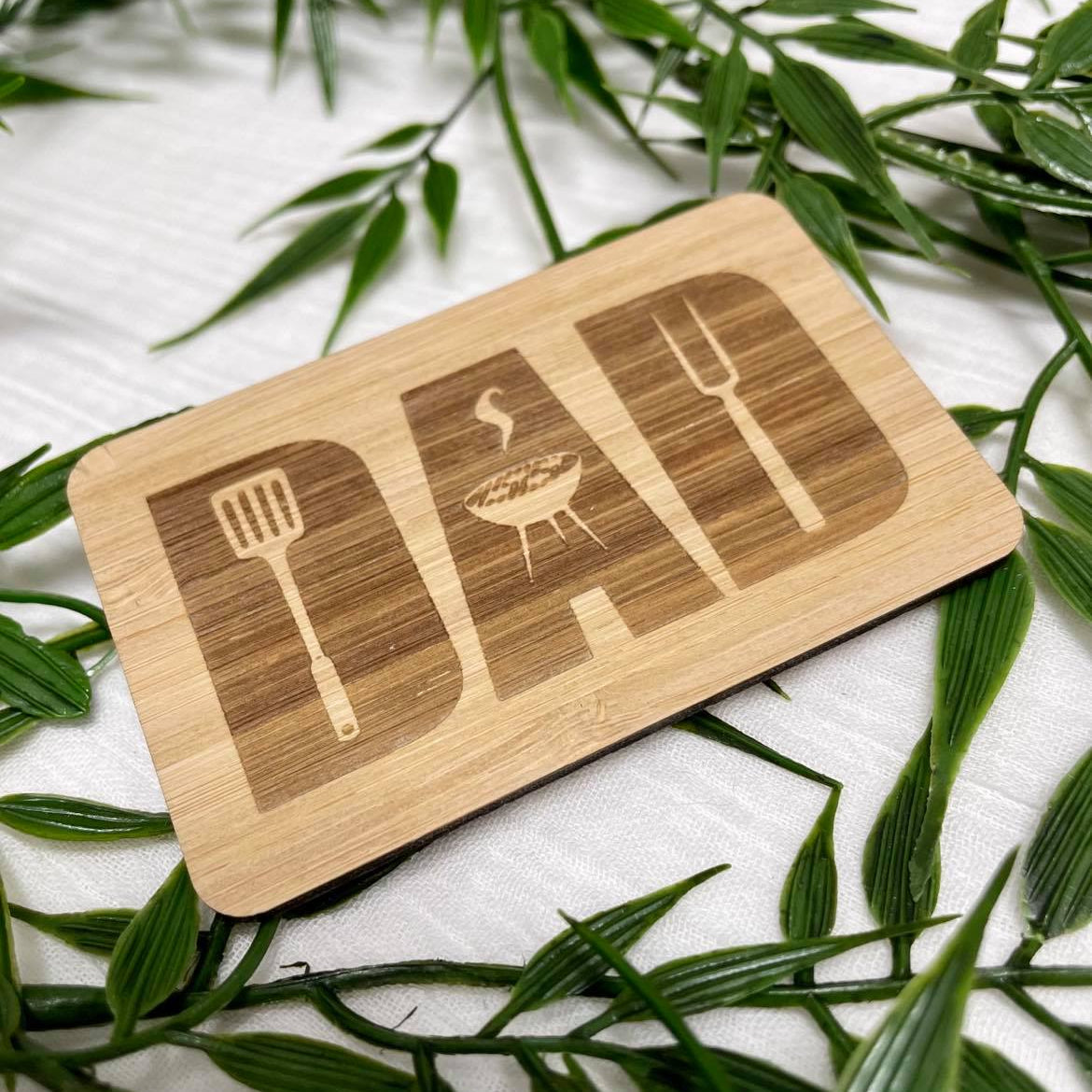bbq dad magnet