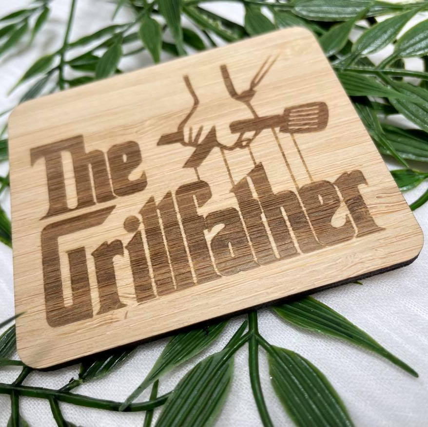 grillfather pun magnet