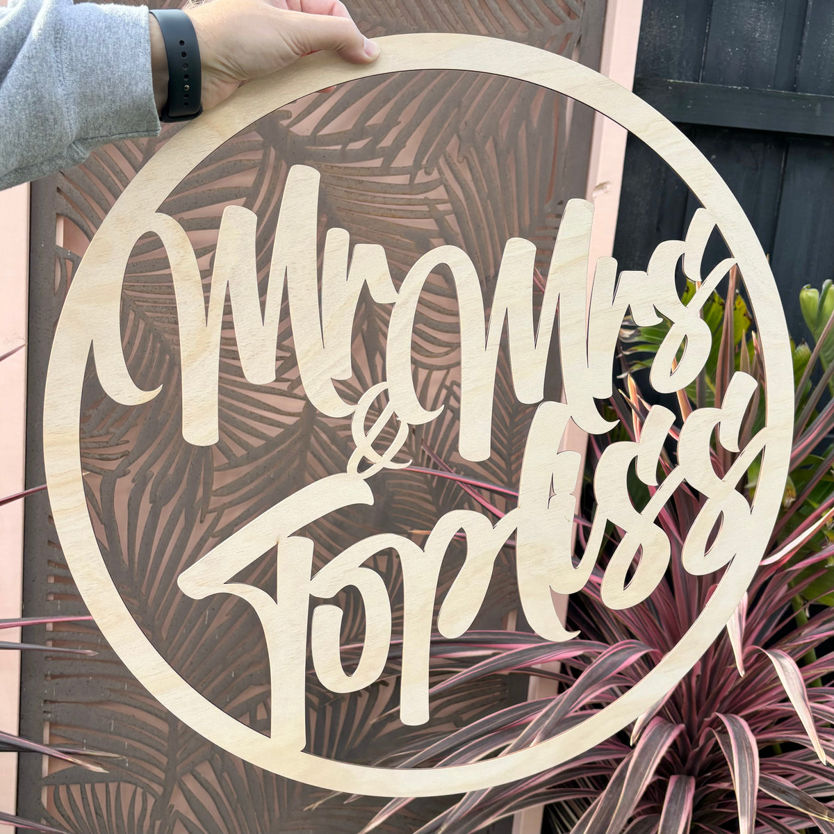 Event hoop signs