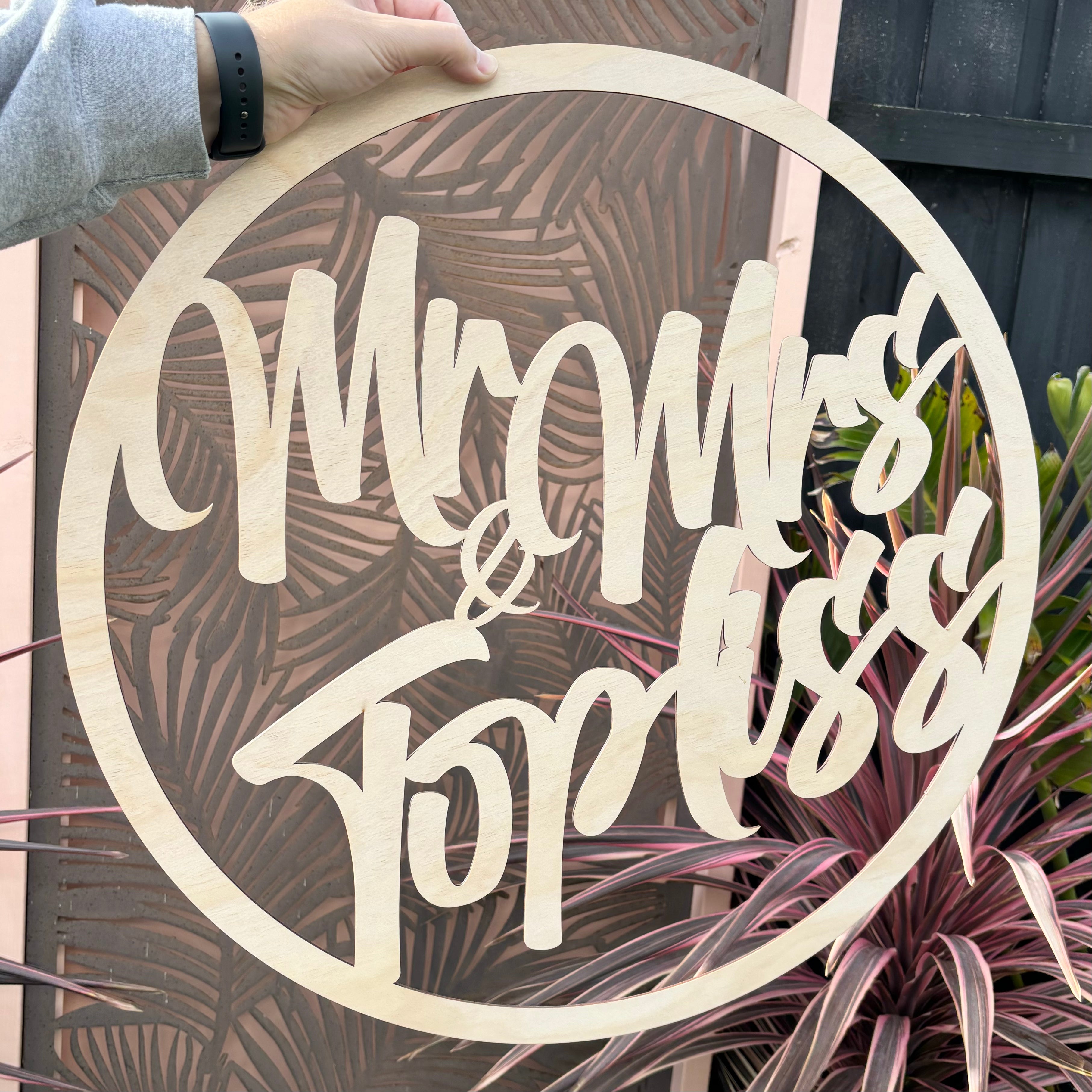 Event hoop signs