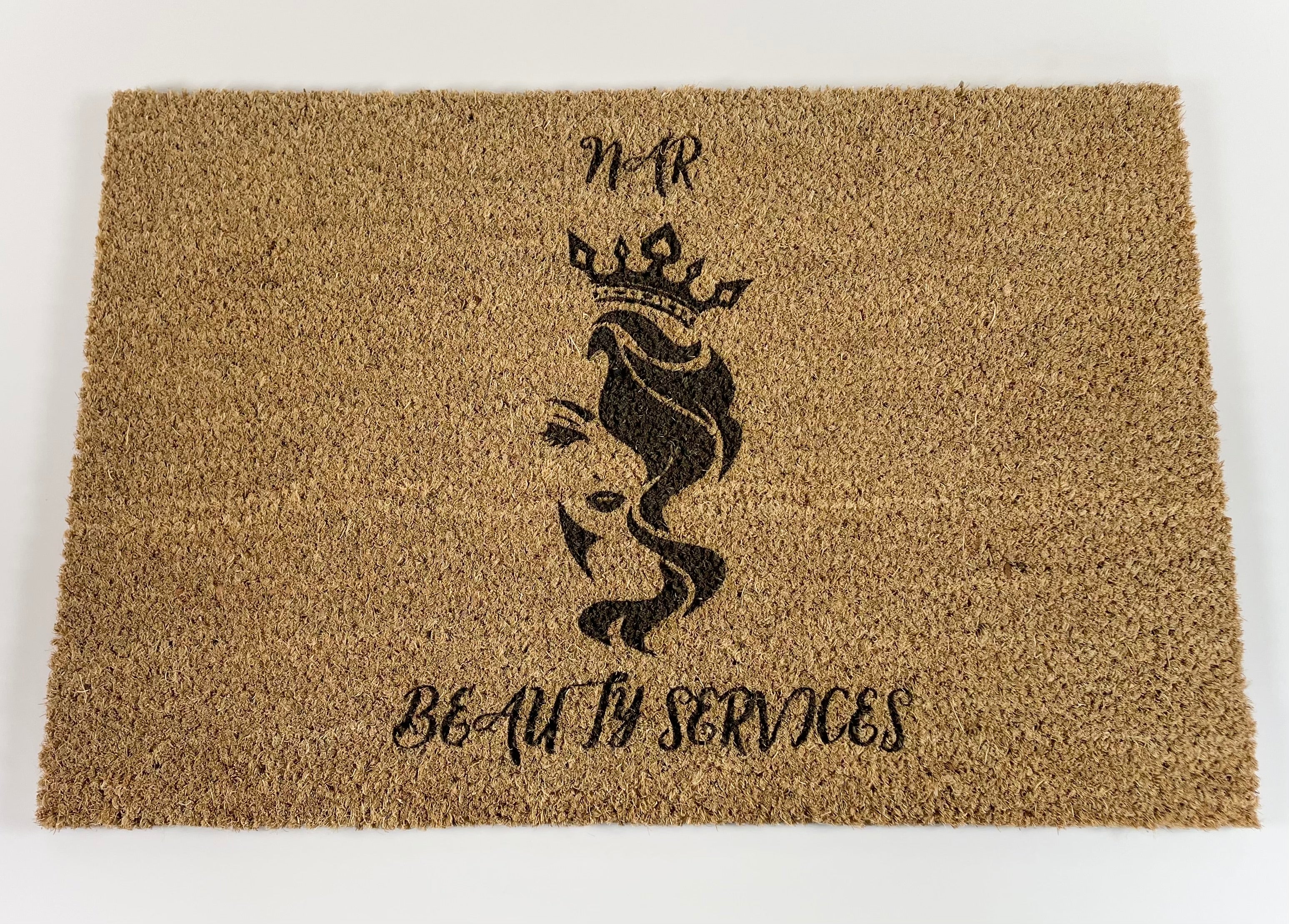 Branded door mats Logo door mats Laser Edge Designs LaserEdgeDesigns