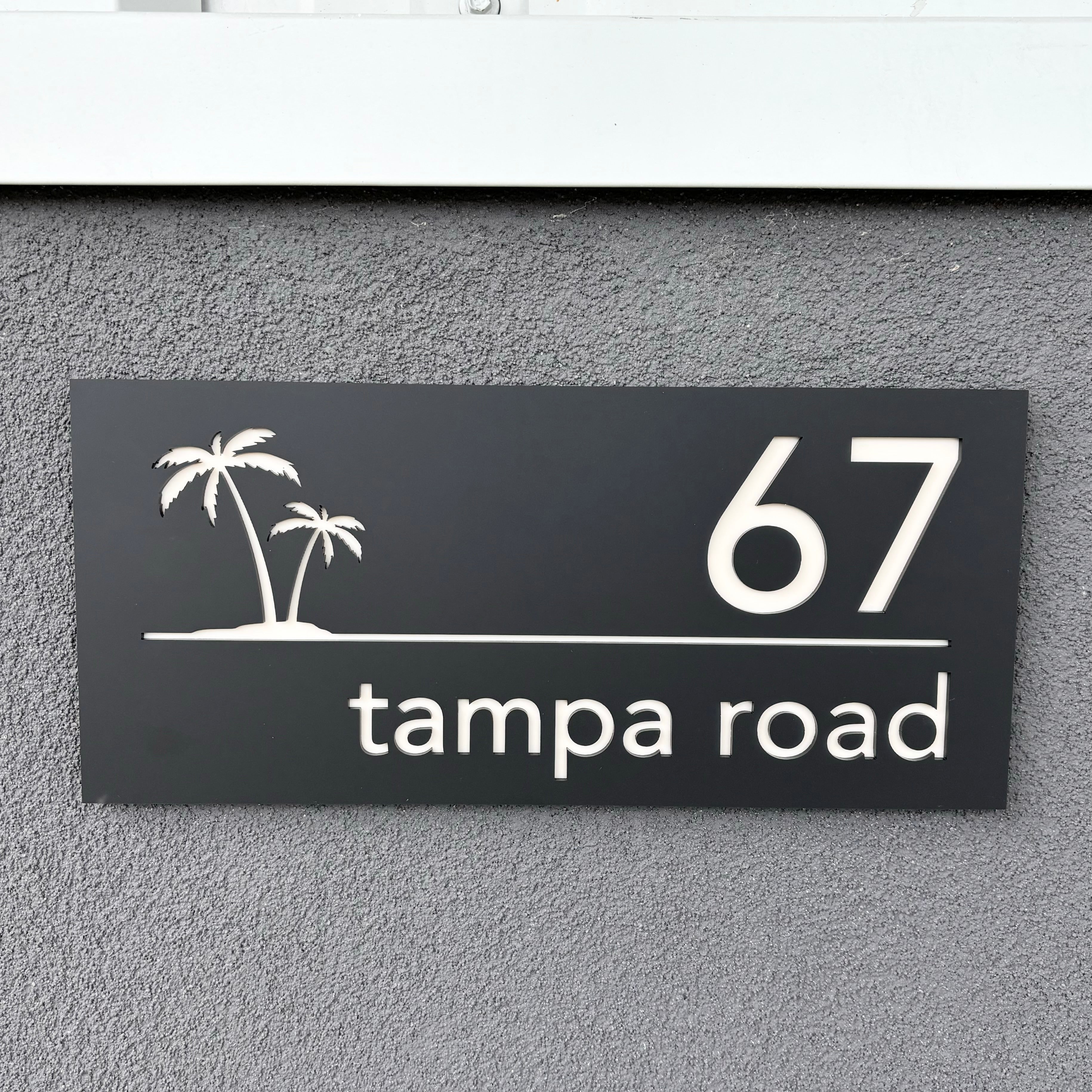 Custom house sign 