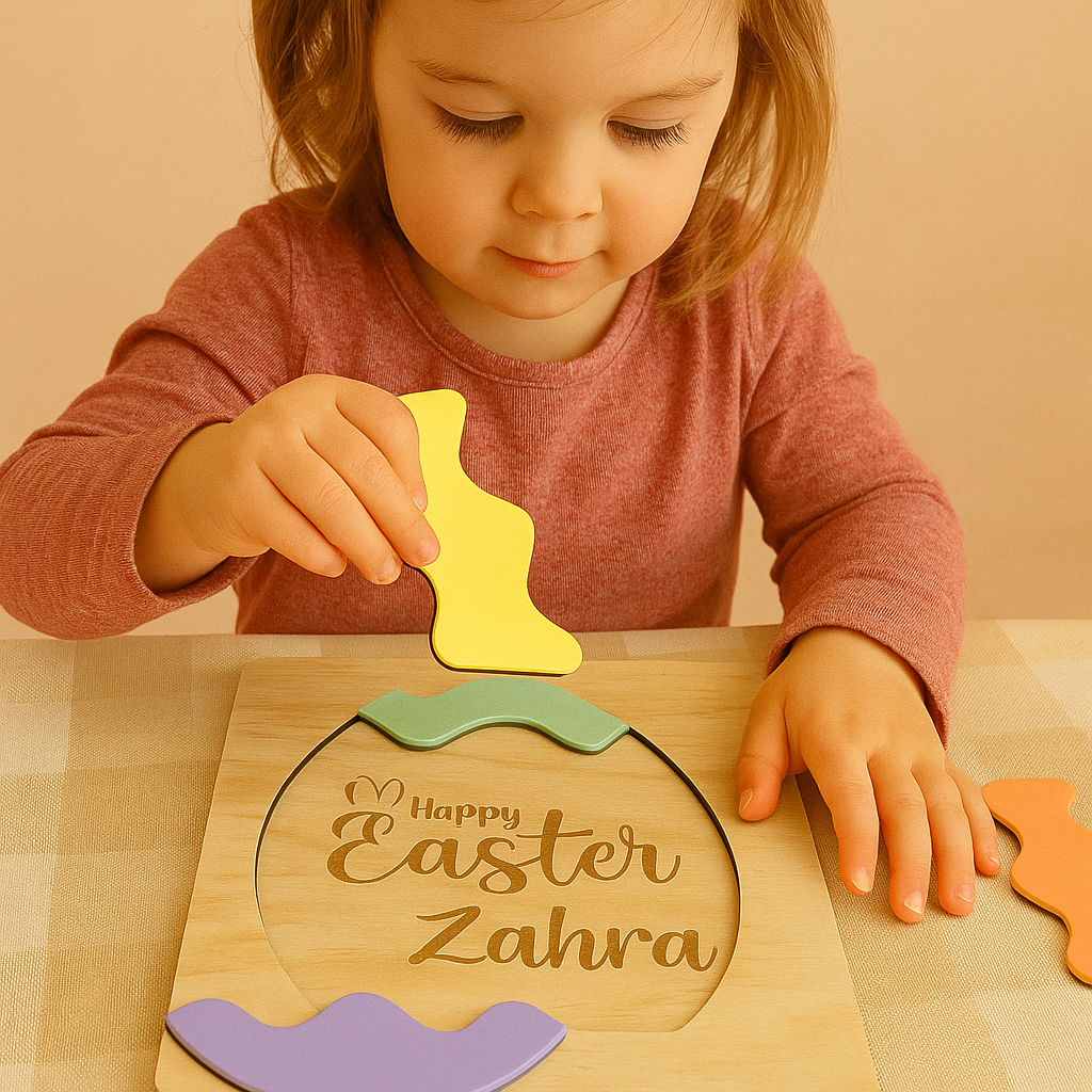 Personalised Easter puzzles 